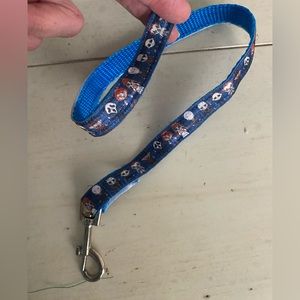 Horror movie fans films dog pet animal leash collar scare blue Jason Micheal